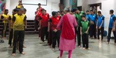 Workshop on "EXERCISE" for students of std. 10. — photo 3
